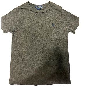 Polo Ralph Lauren Boys Gray  Crewneck Tee